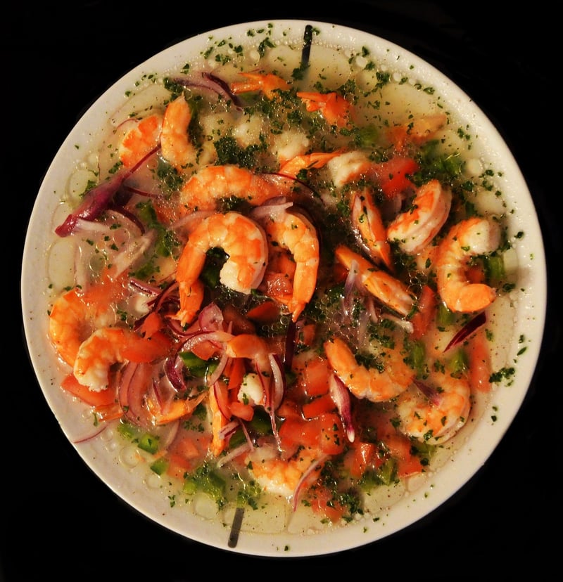 Peruvian-Japanese Fusion Ceviche